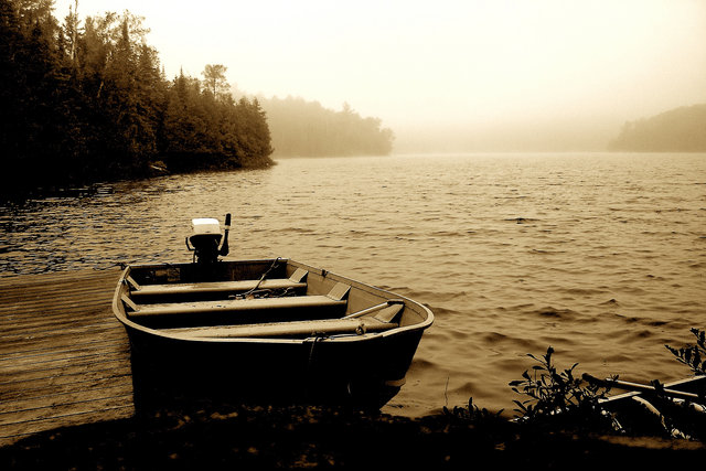 Early Monring on Haliburton Scout Reserve