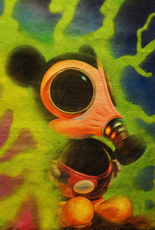 Graffiti work in Miami