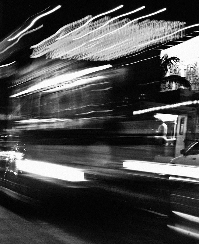 City bus zooming!