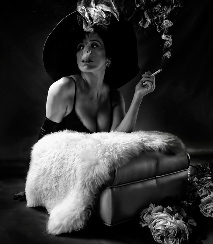 mel-smoking