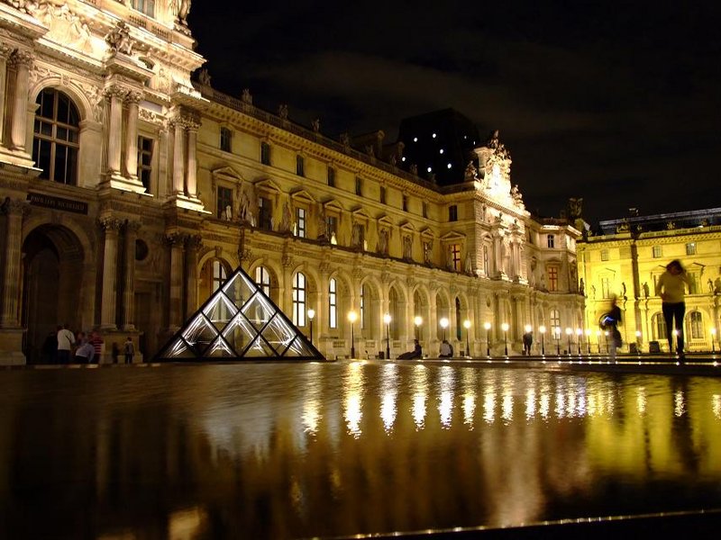 The Louvre by Night
