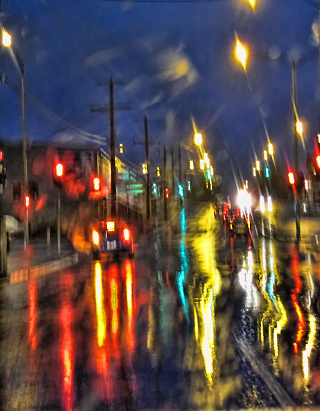 Wet Night in Mair Street