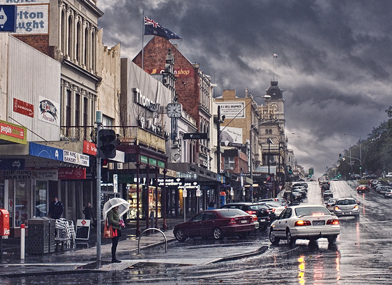 Wet Day in Ballarat