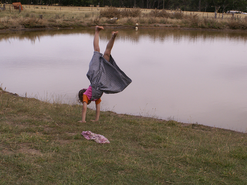 Alana's Handstand