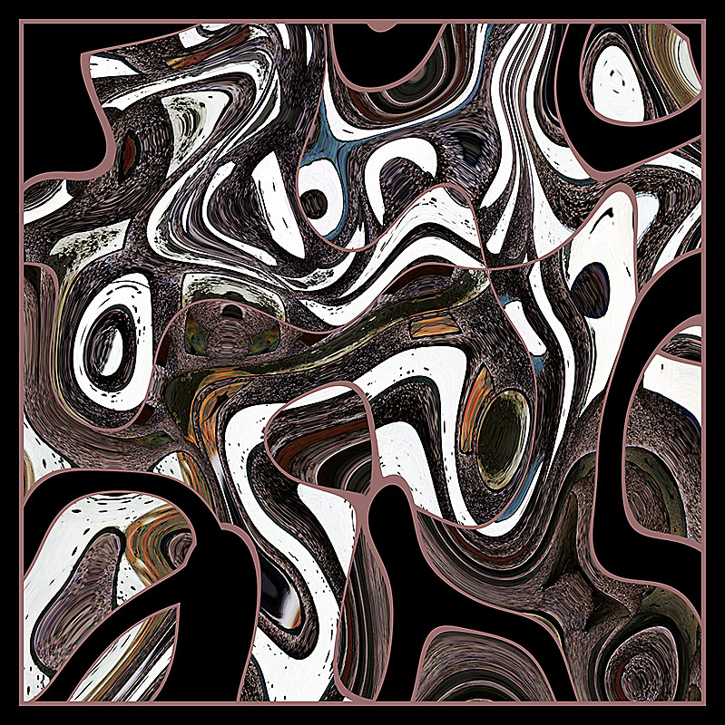 Haze's Mosaic Abstract
