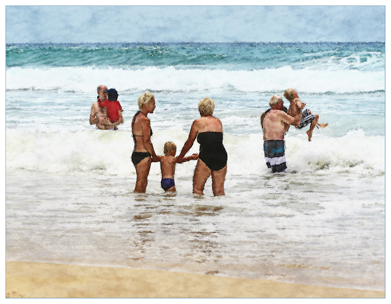 Iamwoman's Beach Family