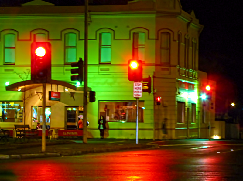 Stop Here on Red Signal