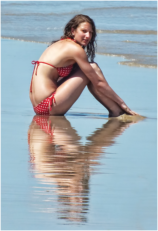  Beach Reflections