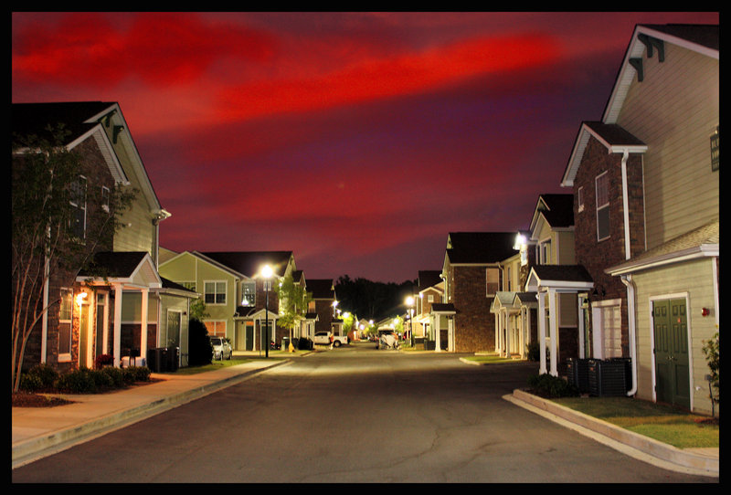 Apartment Red Sky