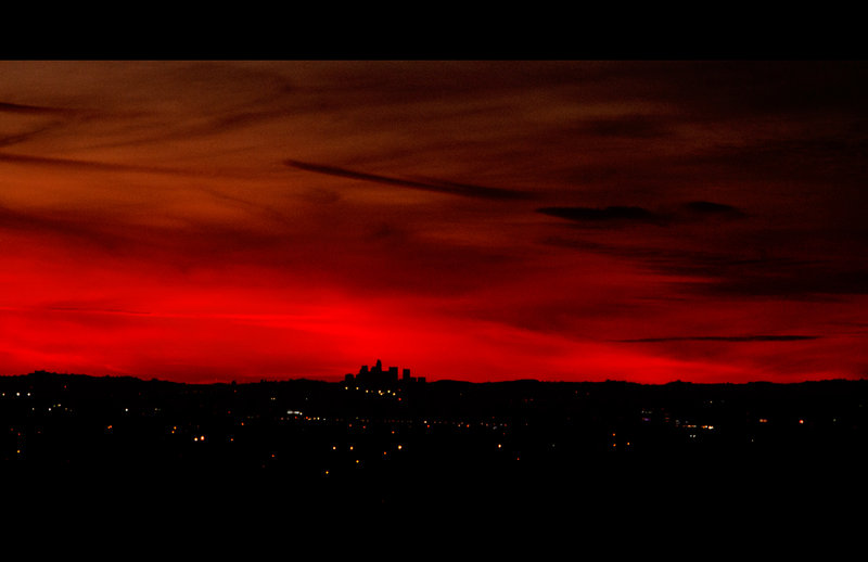 November Sunset in Los Angeles