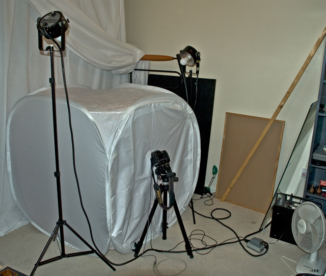 Light Tent setup